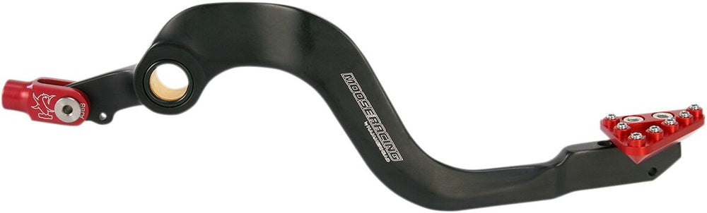 Moose Racing Brake Pedal For Honda CR250 2002-2007 - Black Red