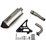 Scorpion Serket Parallel Full System Stainless Steel Exhaust For Scomadi TL 125 Euro 4 2017-2018