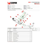 Scorpion Serket Parallel Full System Stainless Steel Exhaust For Scomadi TL 125 Euro 4 2017-2018