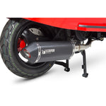 Scorpion Serket Parallel Full System Black Ceramic Exhaust For Scomadi TL 125 Euro 4 2017-2018