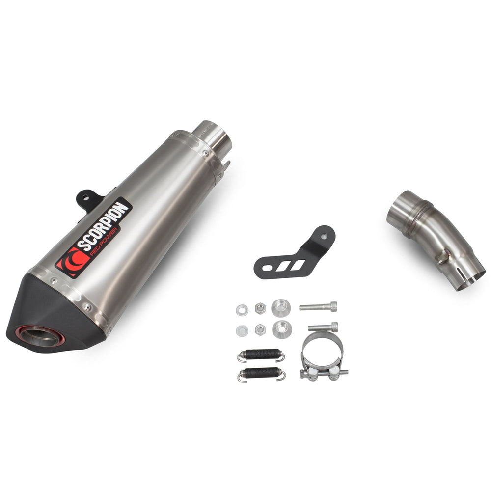Scorpion Serket Taper Titanium Exhaust For Kawasaki Ninja 400 2018-2024