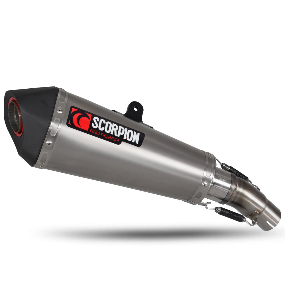 Scorpion Serket Taper Titanium Exhaust For Kawasaki Ninja 400 2018-2024