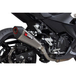 Scorpion Serket Taper Titanium Exhaust For Kawasaki Ninja 400 2018-2024