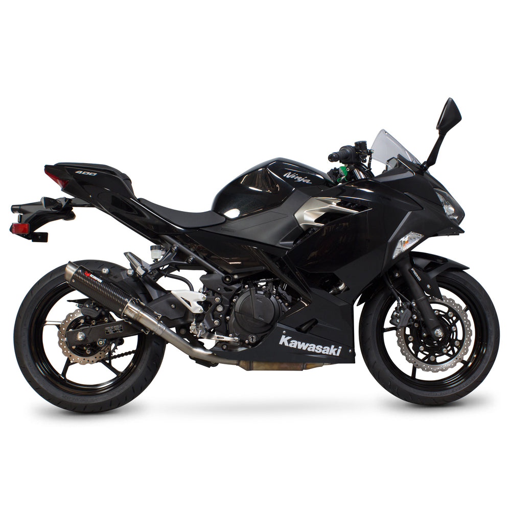 Scorpion RP-1 GP Carbon Exhaust - Kawasaki Ninja 400 2018 - 2020
