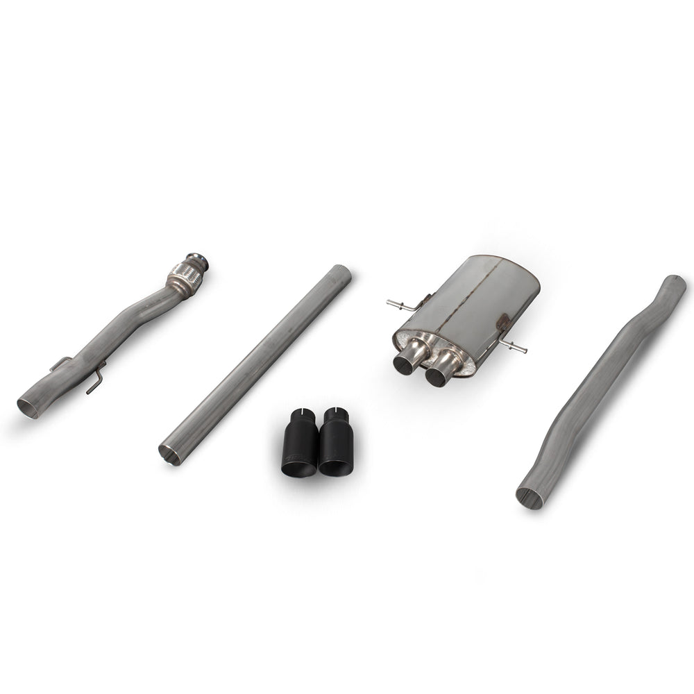 Scorpion Car Exhaust Cat-Back System (Non-Resonated) BLK Daytona - Mini Cooper S R56 R57 R58 R59 2007 - 2014