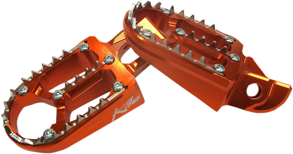 Kite Footpegs - KTM SXF450 2016-2022 - Orange