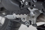 SW Motech Evolution Footpegs - Ducati MultiStrada V4 1200 Pikes Peak 2022-2024 - Black/Silver