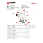 Scorpion Serket Parallel Black Ceramic Exhaust For KTM 1190 Adventure 2013-2016