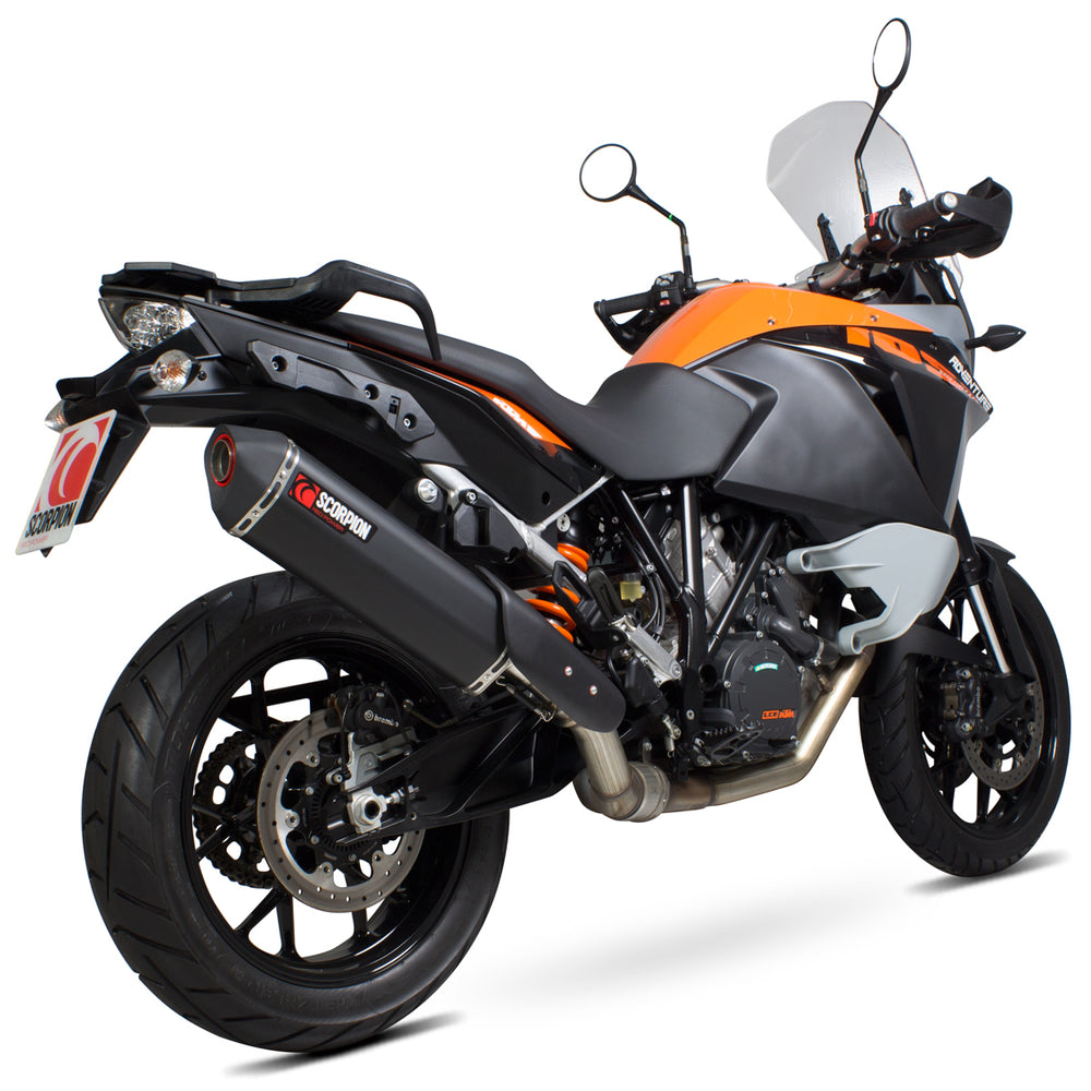 Scorpion Serket Black Ceramic Exhaust For KTM 1050 Adventure 2015-2016