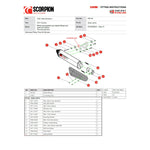 Scorpion Serket Titanium Exhaust For KTM 1090 Adventure 2017-2020