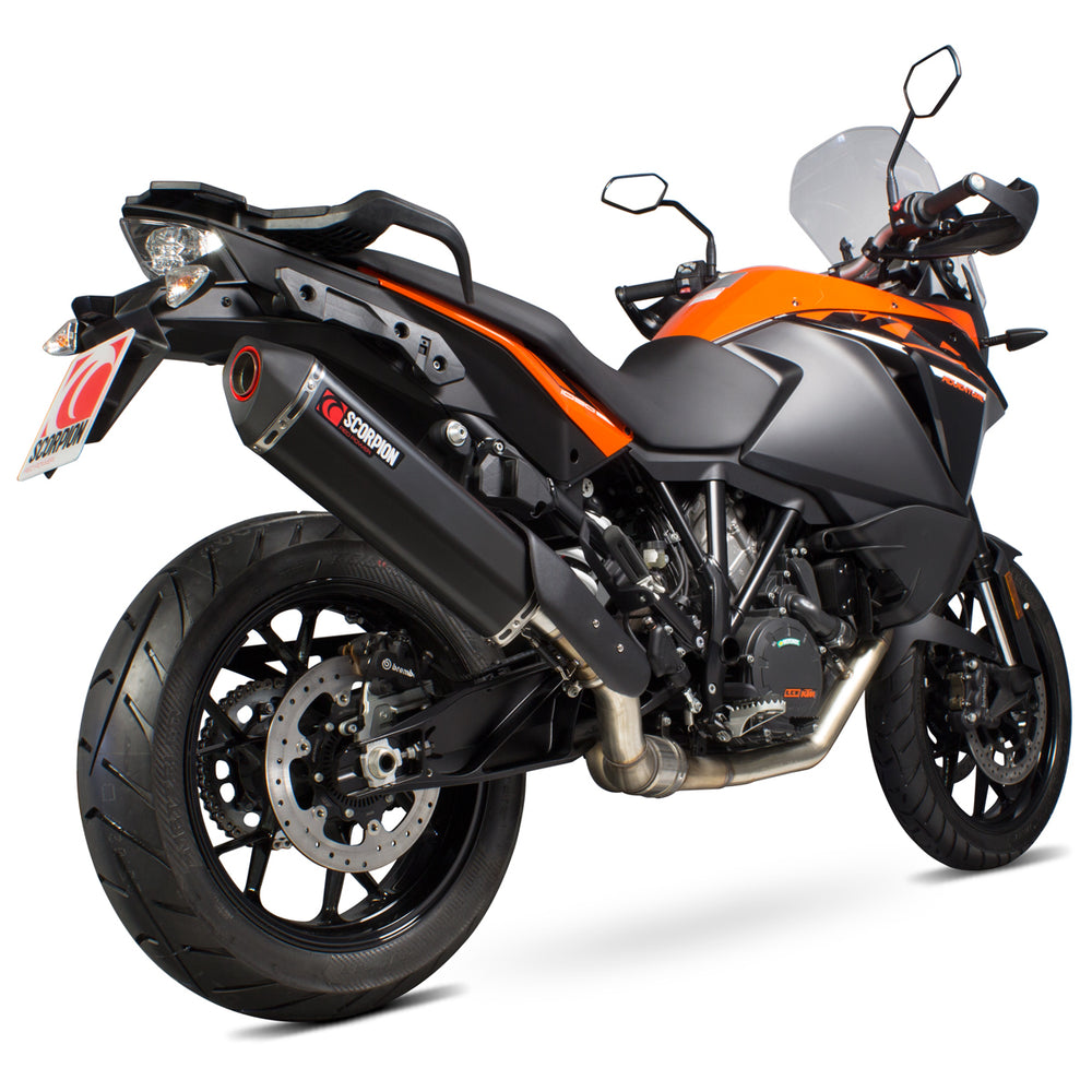 Scorpion Serket Black Ceramic Exhaust For KTM 1090 Adventure 2017-2020