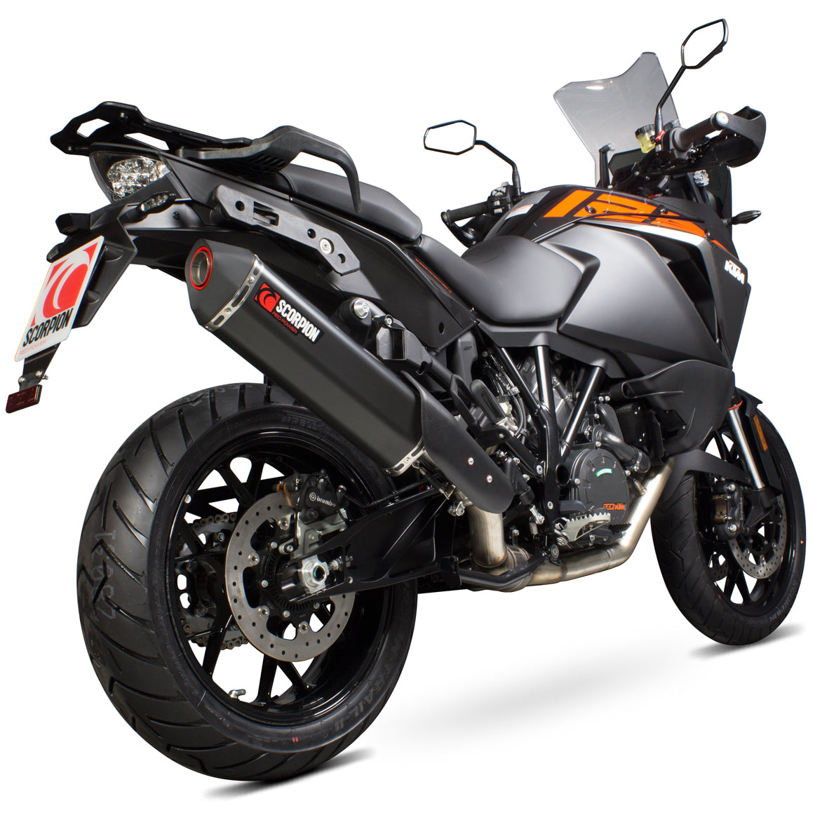 Scorpion Serket Black Ceramic Exhaust For KTM 1290 Super Adventure