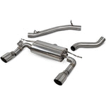 Scorpion Car Exhaust Cat-Back System (Non-Resonated) (Valved) Daytona - Audi TT MK3 2.0 TFSI Quattro 2014 - 2019