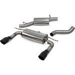 Scorpion Car Exhaust Cat-Back System (Resonated) (Non-Valved) Daytona Black - Audi TT MK3 2.0 TFSI Quattro 2014 - 2019