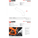 Scorpion De-Cat Catalyst Removal Pipe For KTM RC 390 2017-2021
