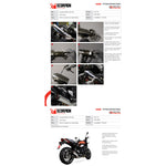 Scorpion Red Power Stainless Steel Exhaust For Kawasaki Z900RS 2018-2025