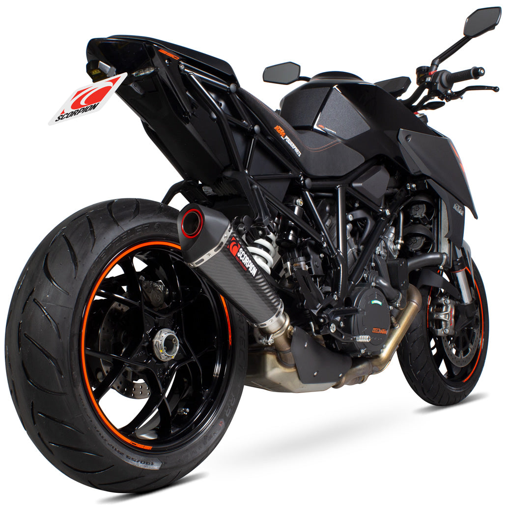 Scorpion Serket Taper Carbon Exhaust - KTM 1290 Super Duke R 2014