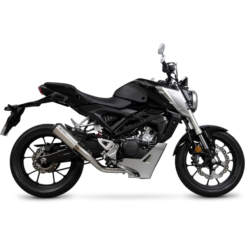 Scorpion Red Power Stainless Steel Exhaust For Honda CB 125 R 2018-2020