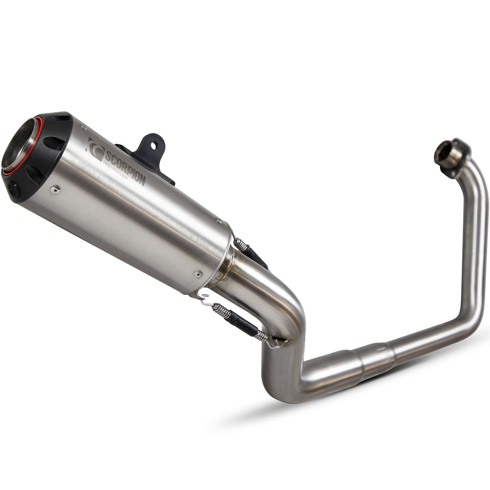 Scorpion Red Power Stainless Steel Exhaust For Honda CB 125 R 2018-2020