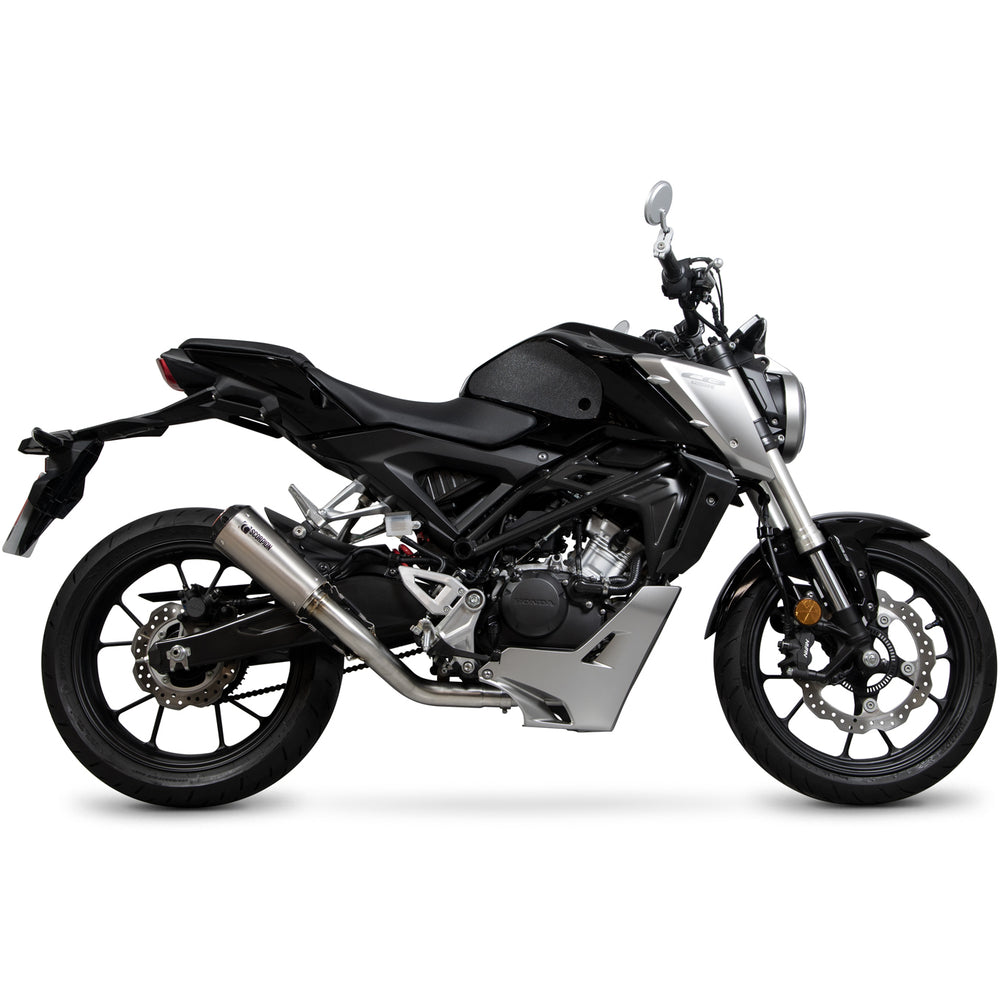 Scorpion Red Power Stainless Steel Exhaust For Honda CB 125 R 2018-2020