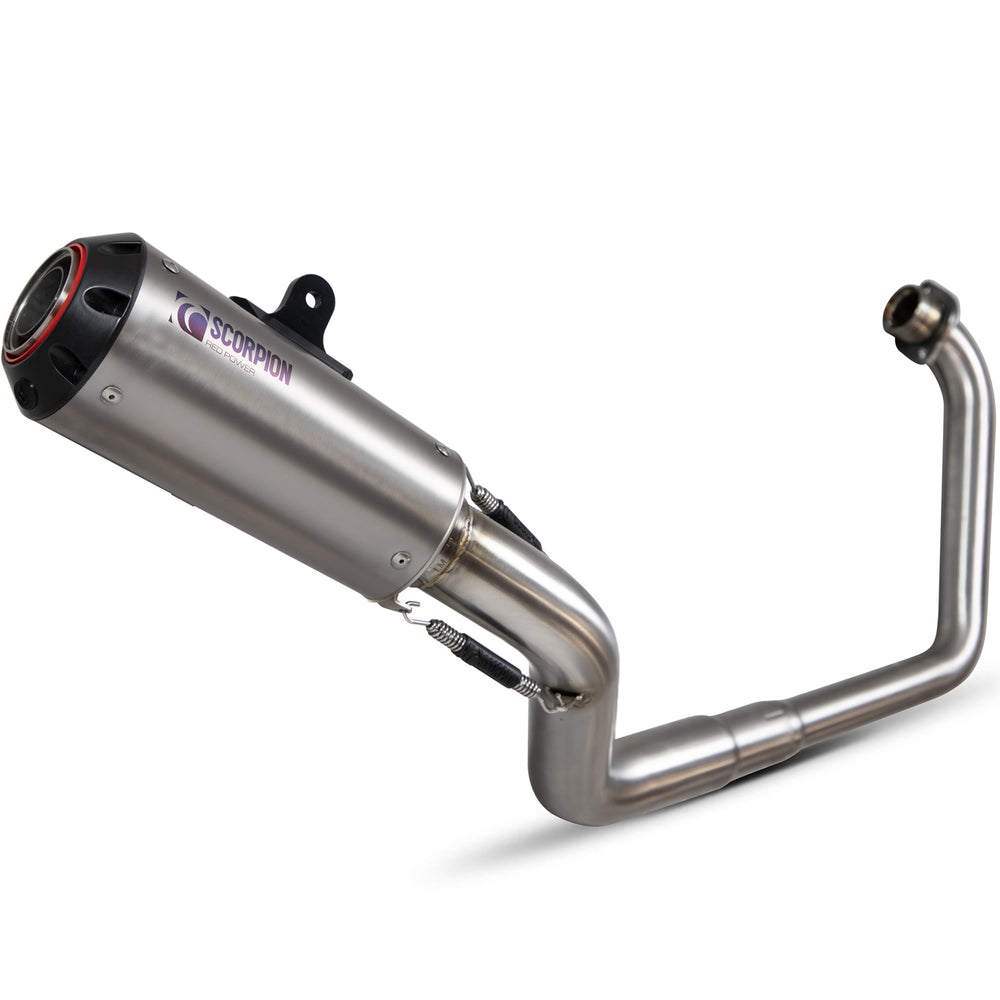 Scorpion Red Power Stainless Steel Exhaust For Honda CB 125 R 2018-2020