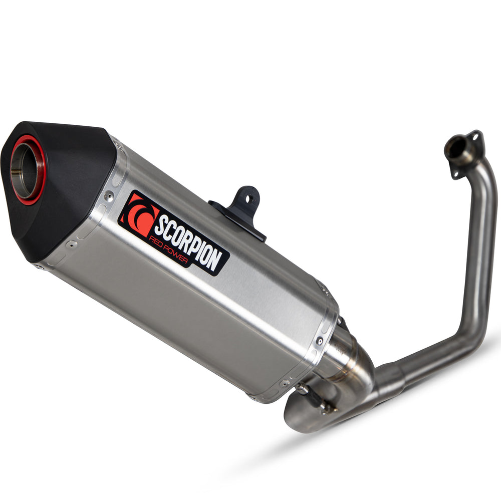 Scorpion Serket Parallel Stainless Steel Exhaust For Honda CB 125 R 2018-2020