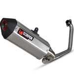 Scorpion Serket Parallel Stainless Steel Exhaust For Honda CB 125 R 2018-2020