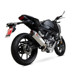 Scorpion Serket Parallel Stainless Steel Exhaust For Honda CB 125 R 2018-2020