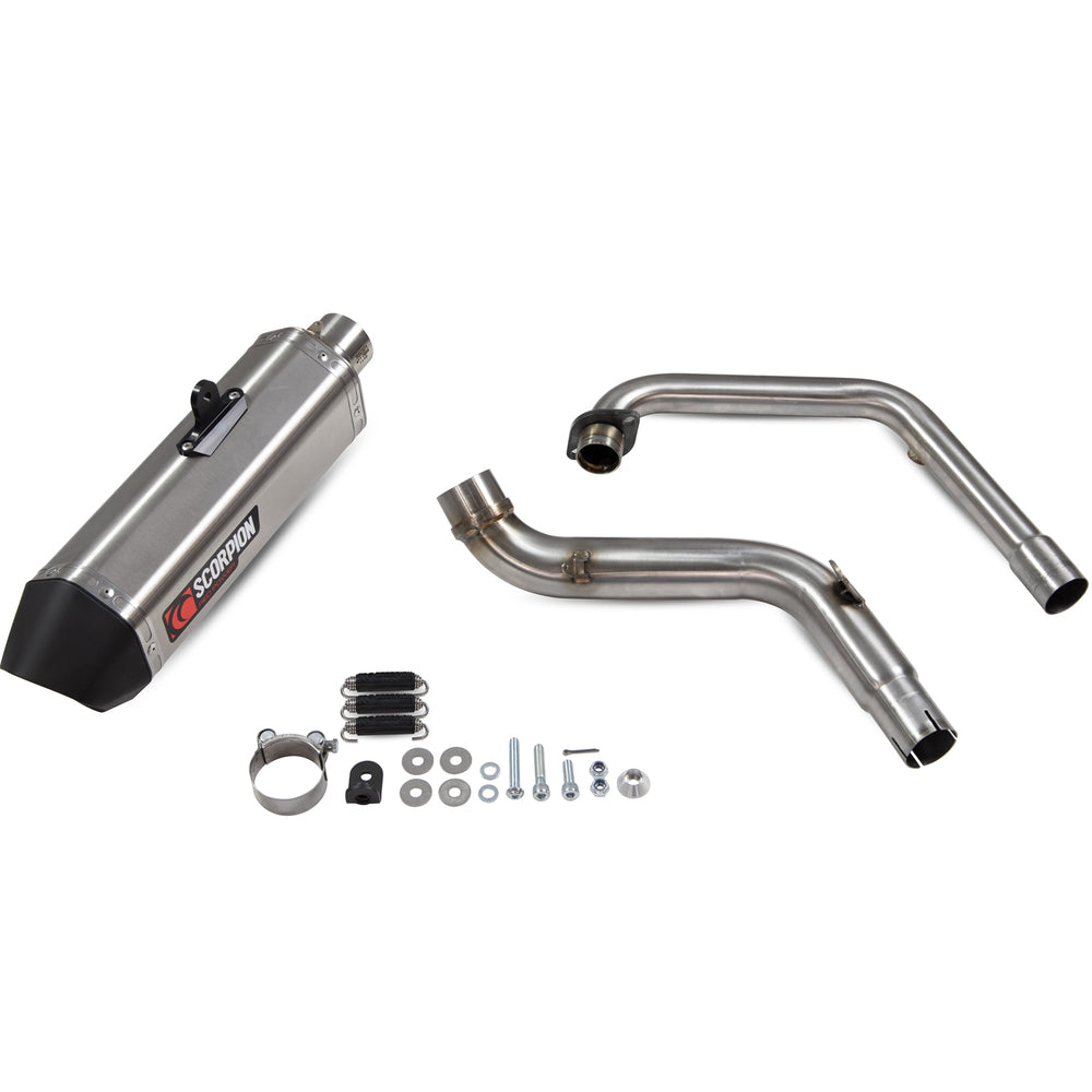 Scorpion Serket Parallel Stainless Steel Exhaust For Honda CB 125 R 2018-2020