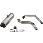 Scorpion Serket Parallel Satin Titanium Exhaust For Honda CB 125 R 2018-2020