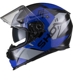 Shox Assault Evo Recoil Motorcycle Helmet