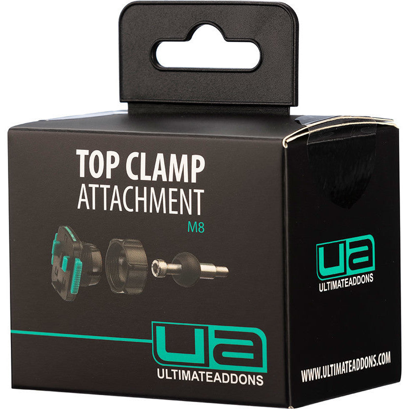 Ultimateaddons M8 Handlebar Top Clamp Bolt Attachment + 3 Prong Adapter V2