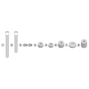 Givi Specific Kit to Install SLD01 Frame Sliders For Yamaha Tracer 900/Tracer 900GT 2018-2019