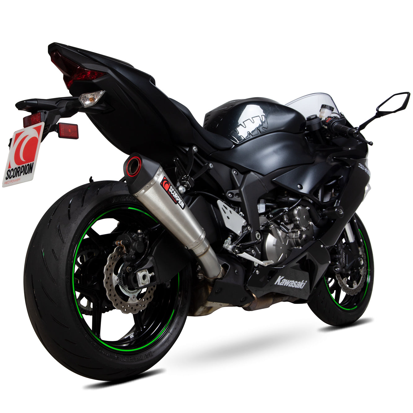 Scorpion Serket Taper Stainless Steel Exhaust For Kawasaki Ninja