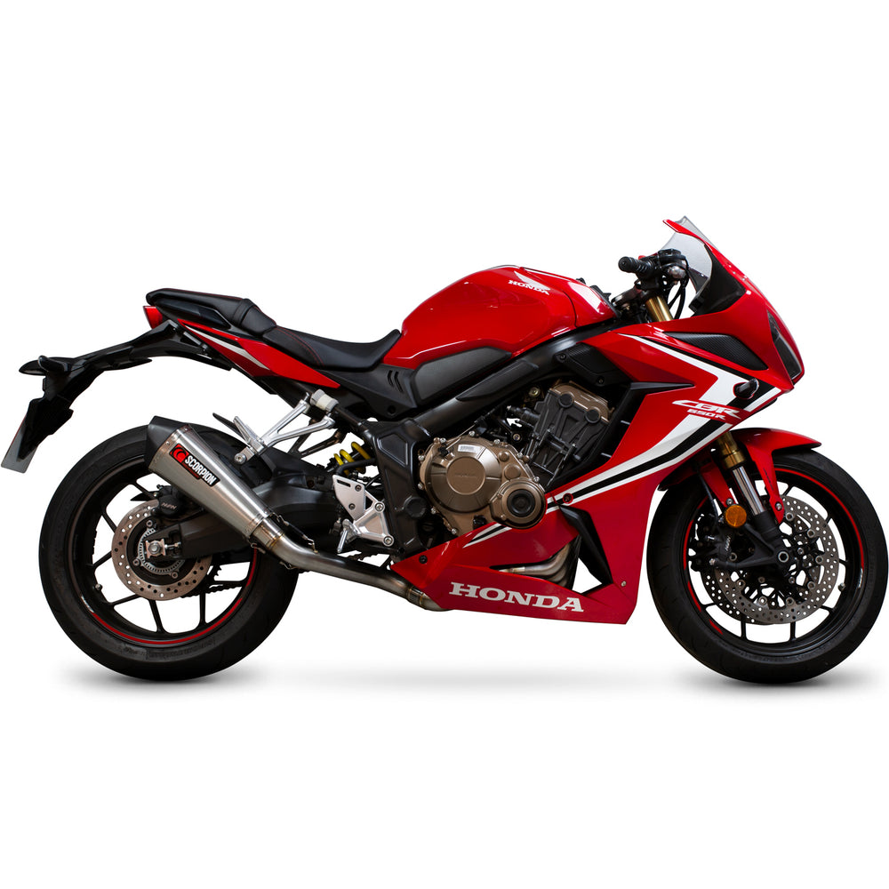 Scorpion Serket Taper Stainless Steel Exhaust For Honda CBR650R 2019-2020