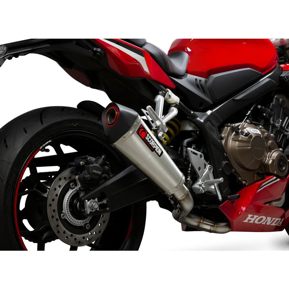 Scorpion Serket Taper Stainless Steel Exhaust For Honda CBR650R 2019-2020
