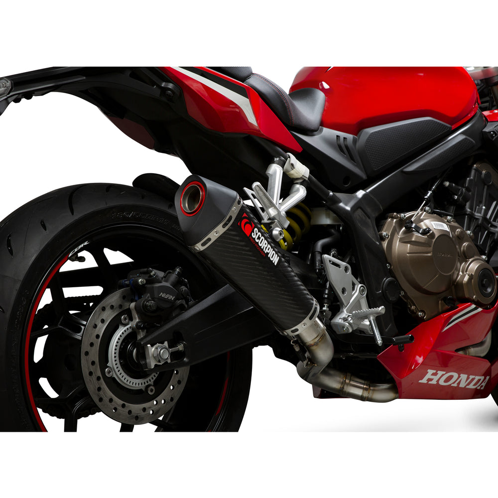 Scorpion Serket Taper Carbon Exhaust For Honda CBR650R 2019-2020