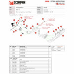 Scorpion Serket Taper Satin Titanium Exhaust For Honda CBR650R 2019-2020