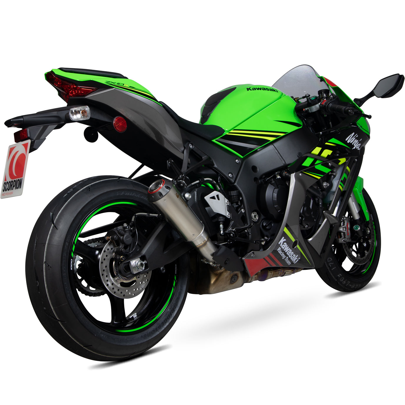 URBAN  Scorpion Red Power Sating Titanium Exhaust - Kawasaki ZX-10R 2016