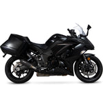 Scorpion Red Power Black Ceramic Exhaust - Kawasaki Z1000SX Euro 4 2017 - 2019