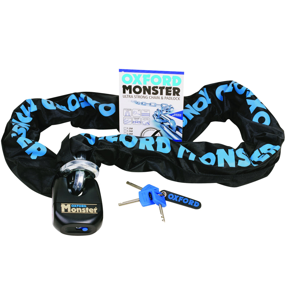 Oxford Monster Chain & Lock 1.5m