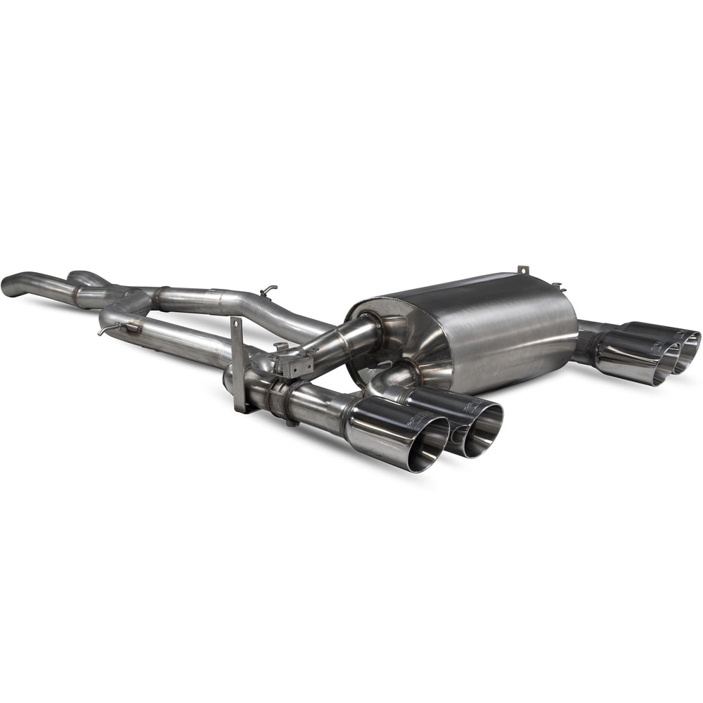 Scorpion Car Exhaust Cat-Back System (Non-Resonated) (Electronic Valves) Daytona - BMW 3 Series F80 M3 2014 - 2018