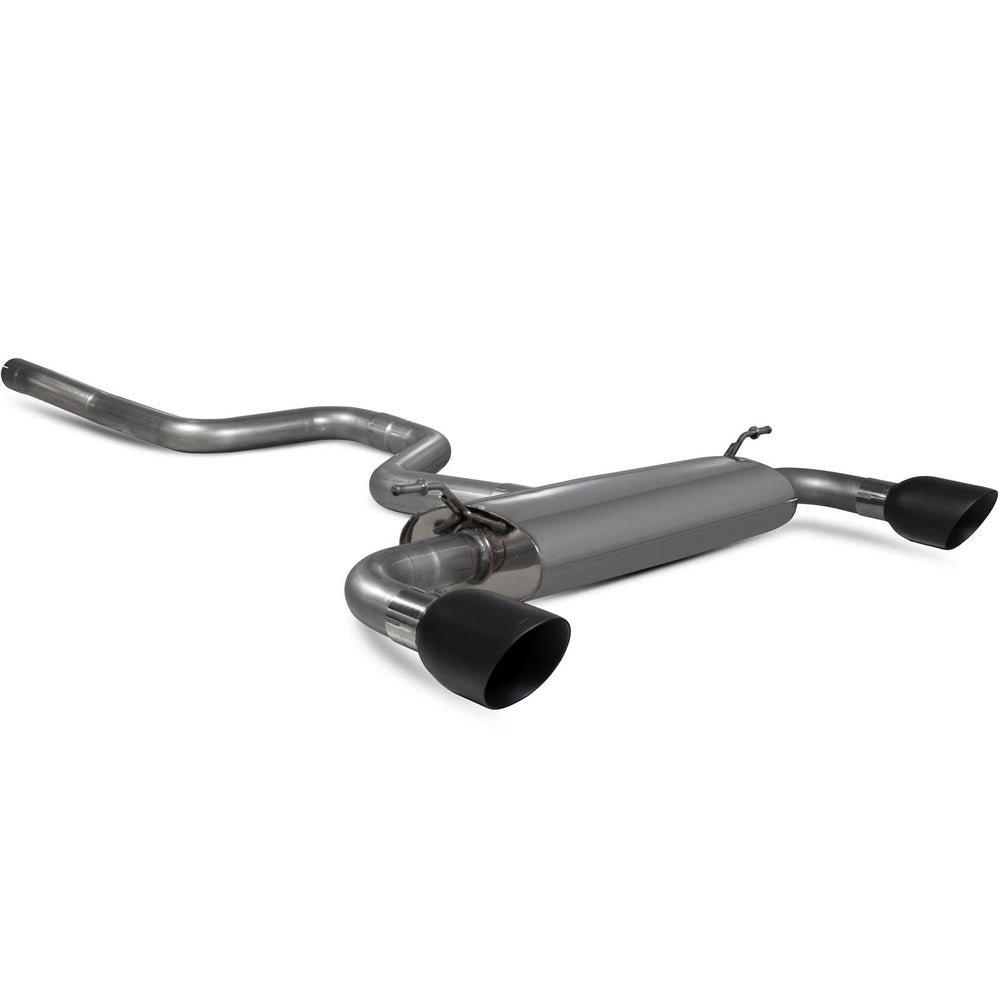 Scorpion Car Exhaust GPF-Back System (Non-Resonated) Daytona Black Ceramic - Ford Focus ST MK 4 2019 - 2021