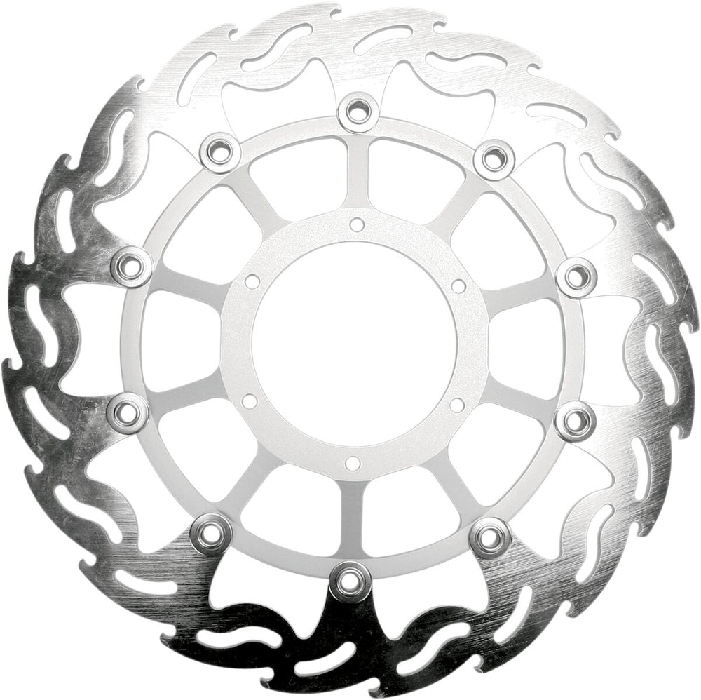 Moto Master Flame Series Front Right Brake Disc - Honda CBR 954 RR 2002-2003