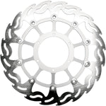Moto Master Flame Series Front Right Brake Disc - Honda CBR 954 RR 2002-2003