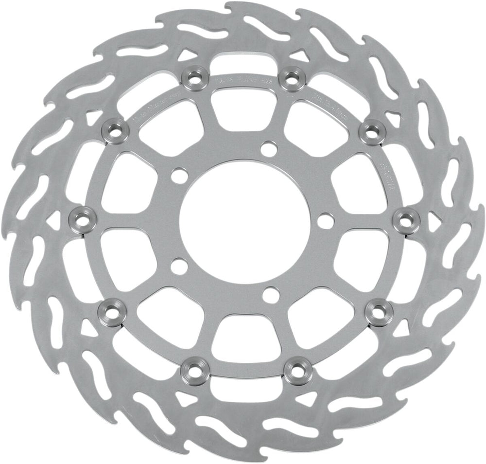 Moto Master Flame Series Front Right Brake Disc - Kawasaki ER-6F 650 ABS 2006-2016