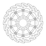 Moto Master Flame Series Floating Front Right Brake Disc - Suzuki GSX-R 750 R 1989