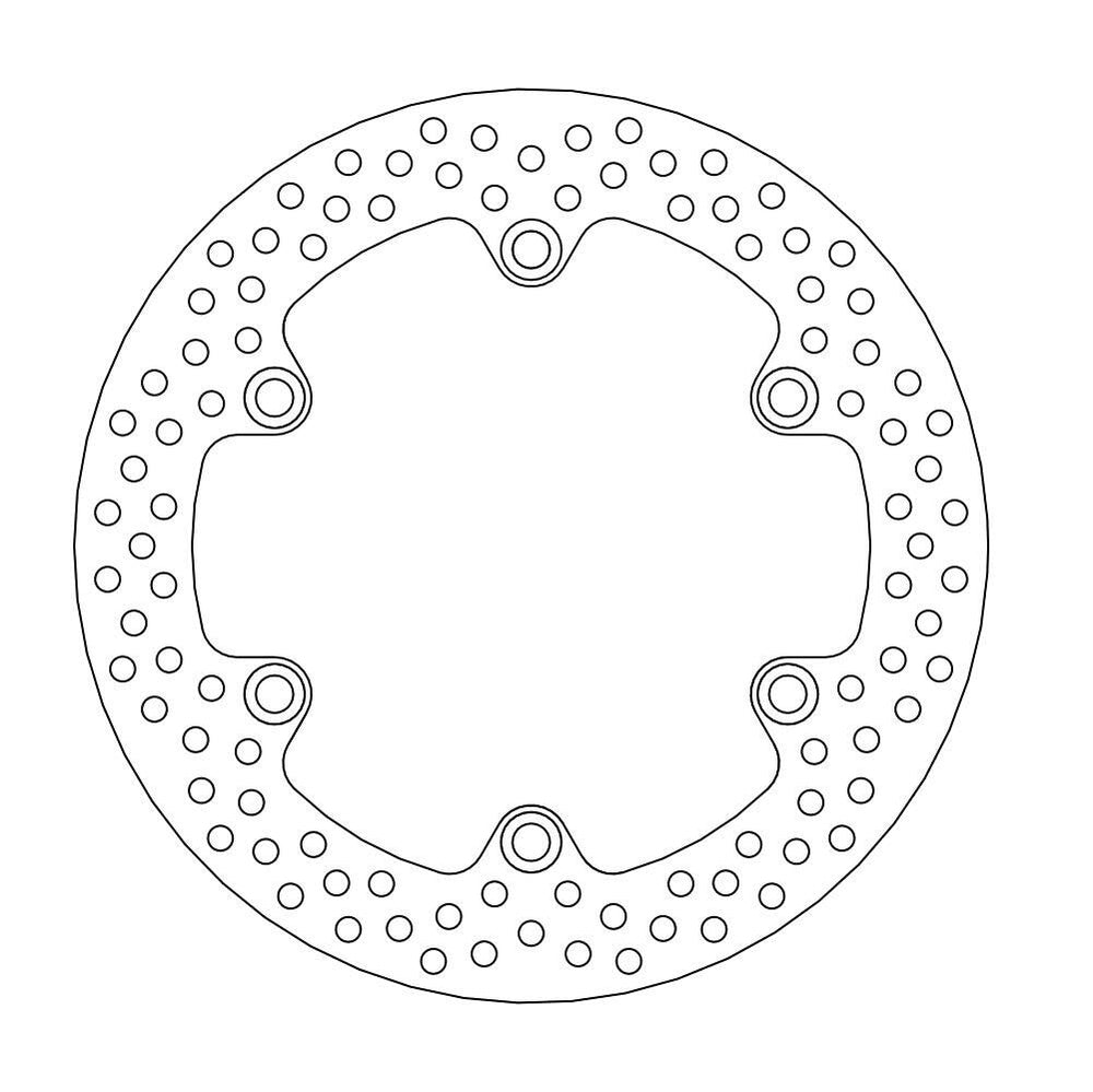 Moto Master Halo Series Rear Brake Disc - Honda XL 1000 V 2004-2011