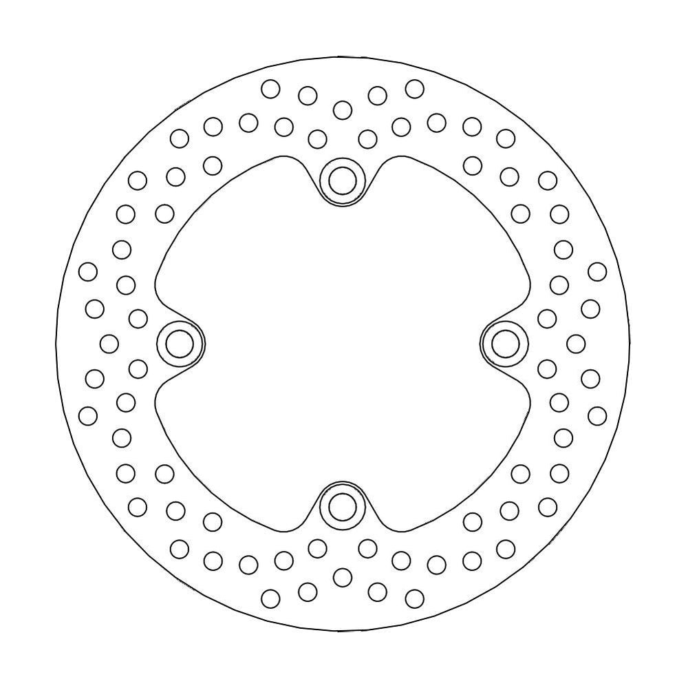 Moto Master Halo Series Rear Brake Disc - Honda CBR 600 RR 2003 2003-2016