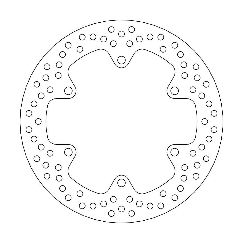Moto Master Halo Series Rear Brake Disc - Yamaha YZF-R6 600 1999-2002